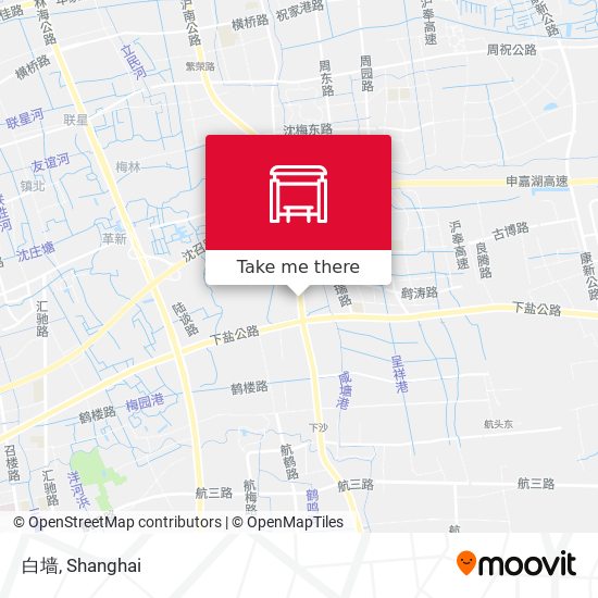 白墙 map