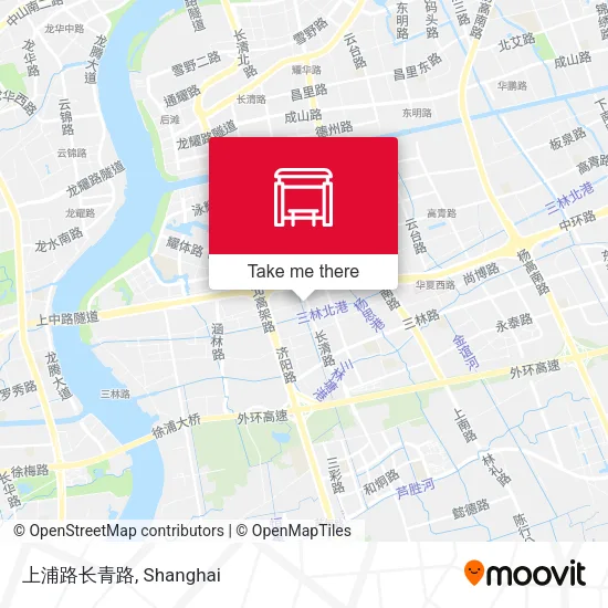 上浦路长青路 map