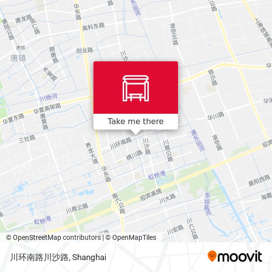 川环南路川沙路 map
