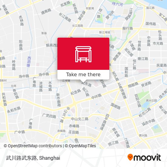 武川路武东路 map