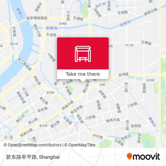 胶东路牟平路 map