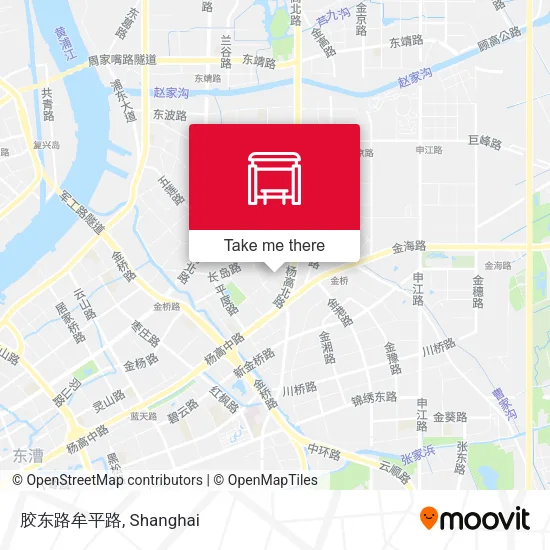 胶东路牟平路 map