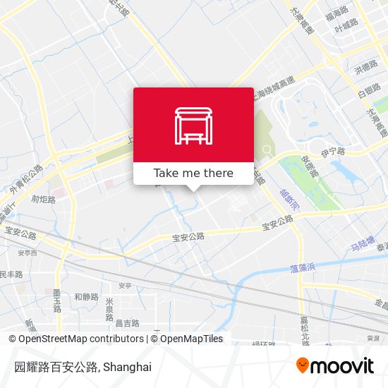 园耀路百安公路 map