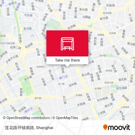莲花路环镇南路 map