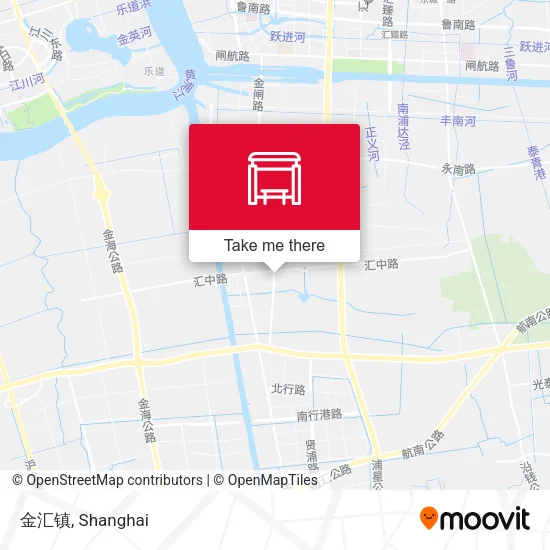 金汇镇 map
