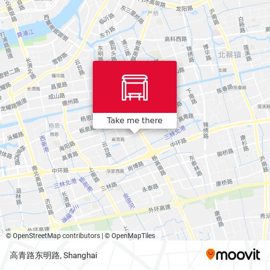 高青路东明路 map
