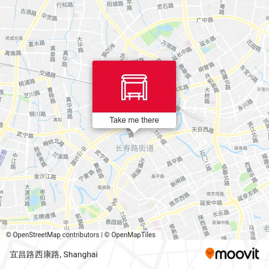 宜昌路西康路 map