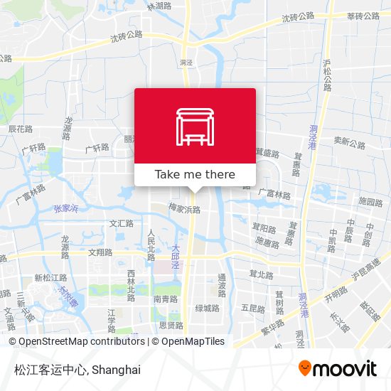 松江客运中心 map