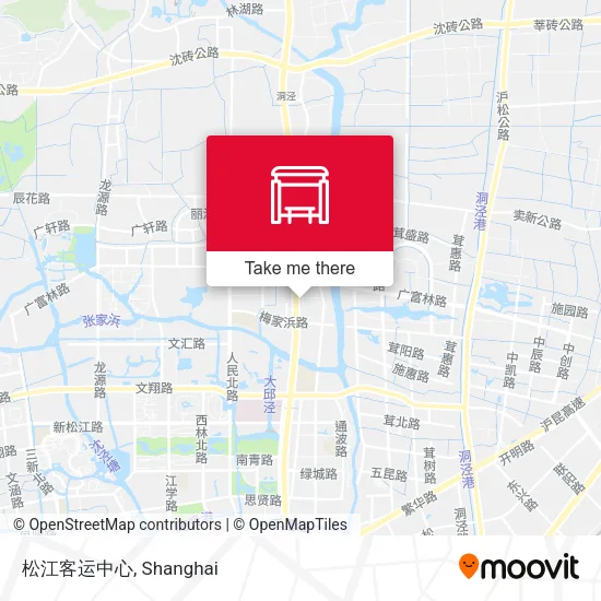 松江客运中心 map