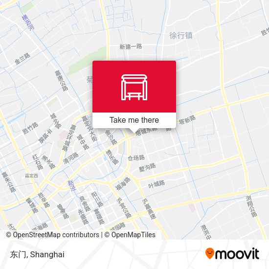 东门 map