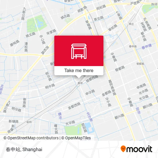 春申站 map