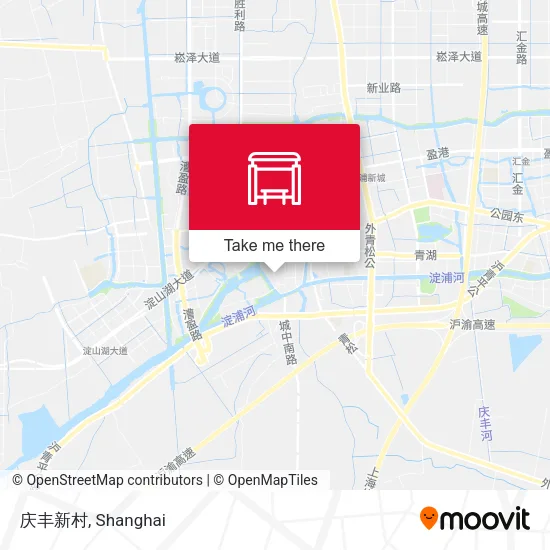 庆丰新村 map