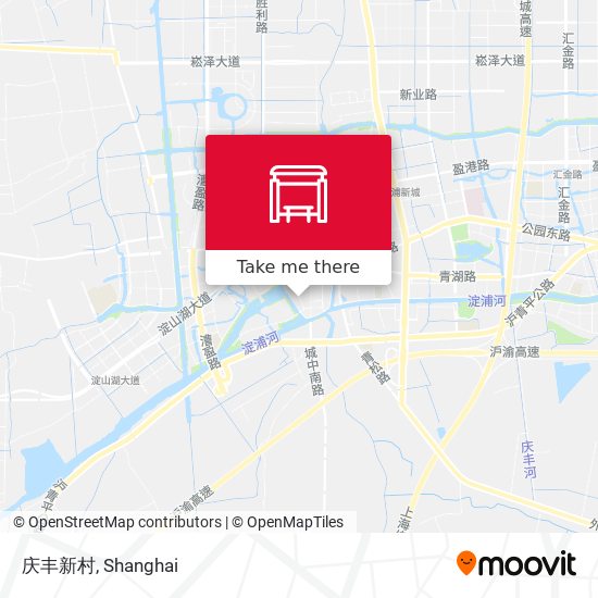 庆丰新村 map