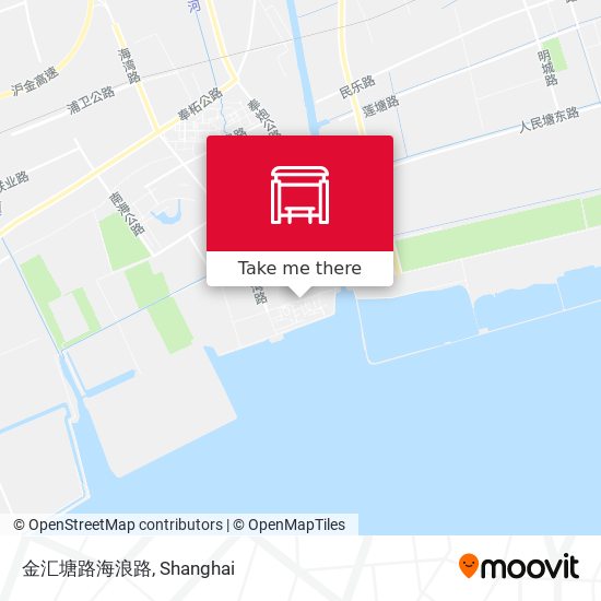 金汇塘路海浪路 map