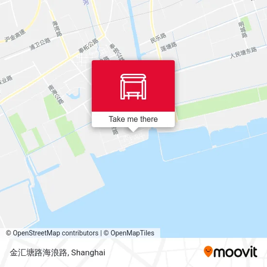 金汇塘路海浪路 map