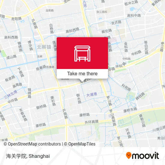 海关学院 map