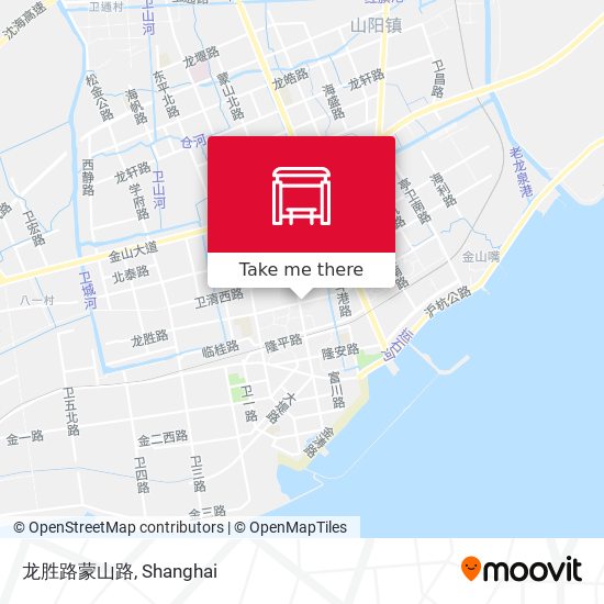 龙胜路蒙山路 map