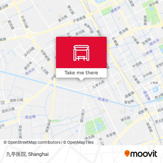 九亭医院 map