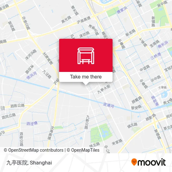 九亭医院 map