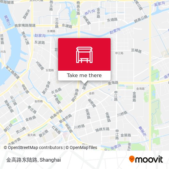 金高路东陆路 map