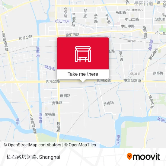 长石路塔闵路 map