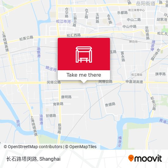 长石路塔闵路 map