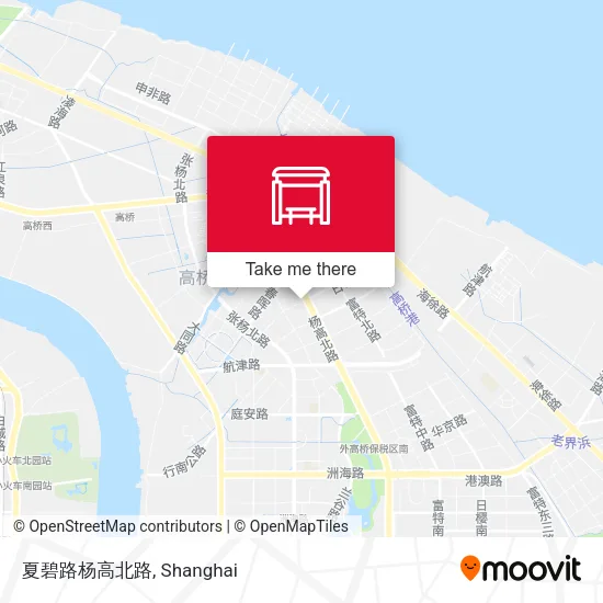 夏碧路杨高北路 map