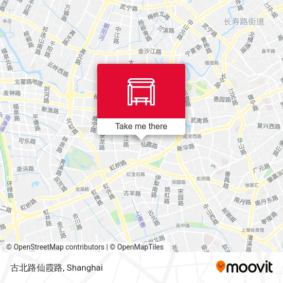 古北路仙霞路 map