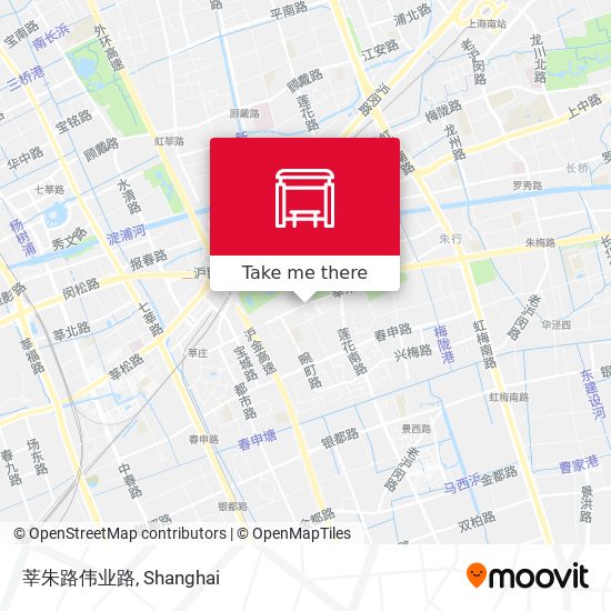 莘朱路伟业路 map