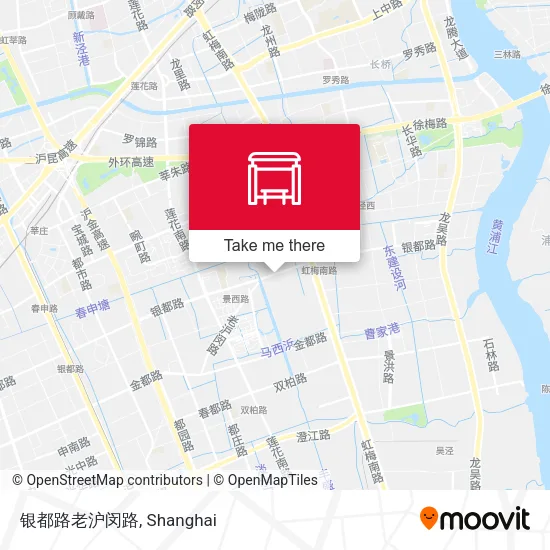 银都路老沪闵路 map