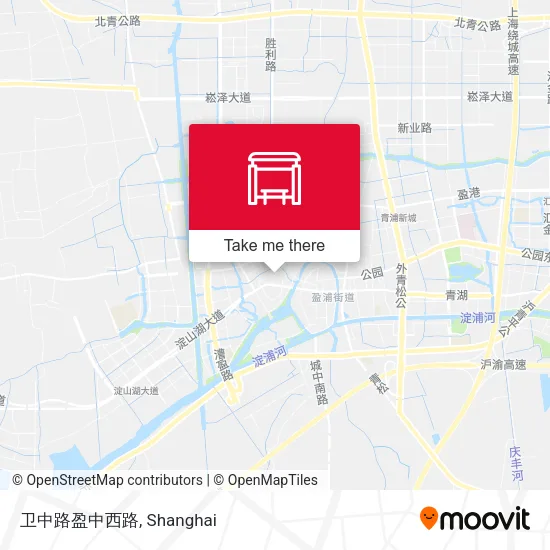 卫中路盈中西路 map