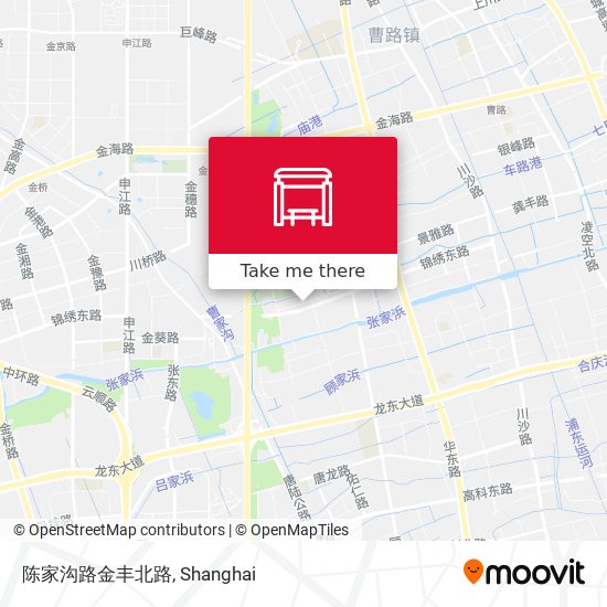 陈家沟路金丰北路 map