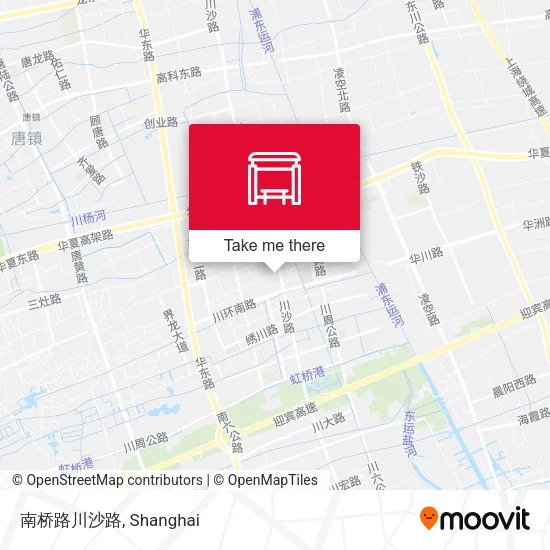 南桥路川沙路 map