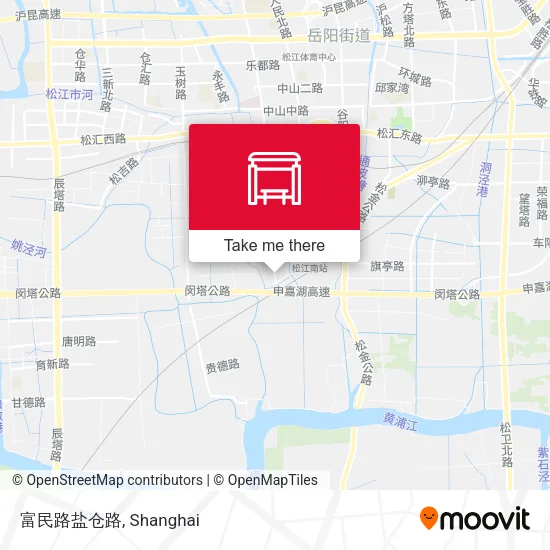 富民路盐仓路 map