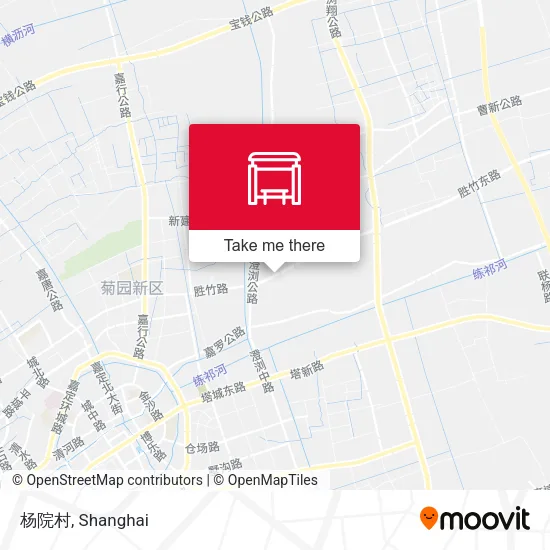杨院村 map