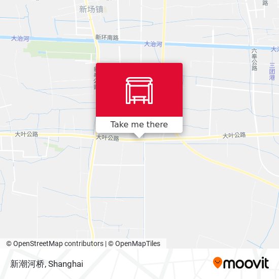 新潮河桥 map