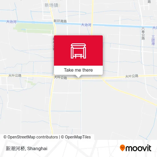 新潮河桥 map