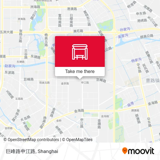 巨峰路申江路 map