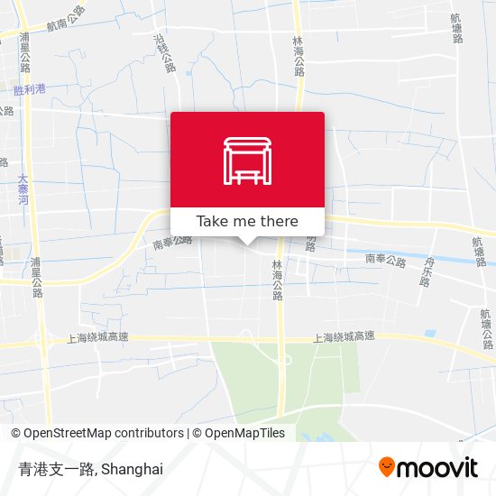 青港支一路 map