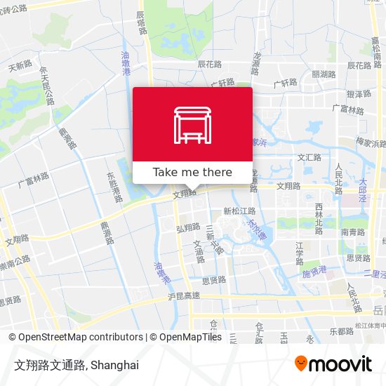 文翔路文通路 map