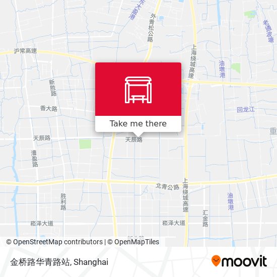 金桥路华青路站 map