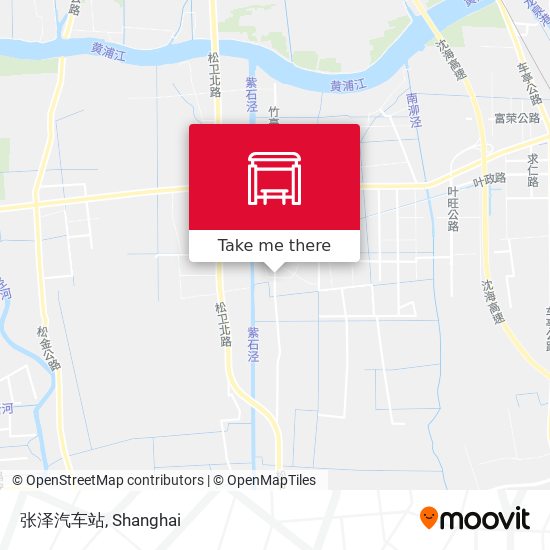 张泽汽车站 map