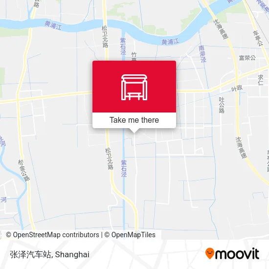 张泽汽车站 map