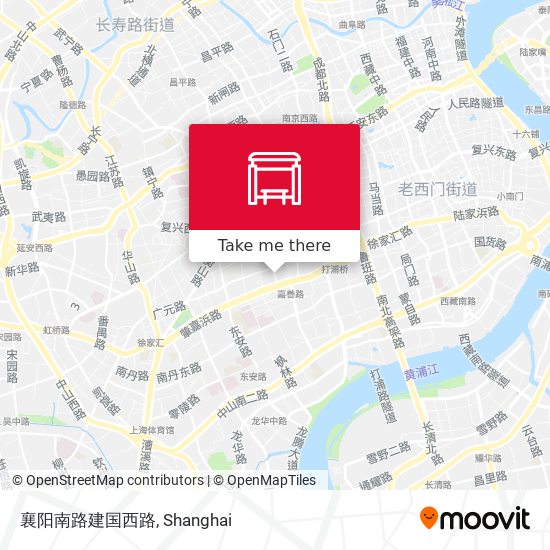 襄阳南路建国西路 map