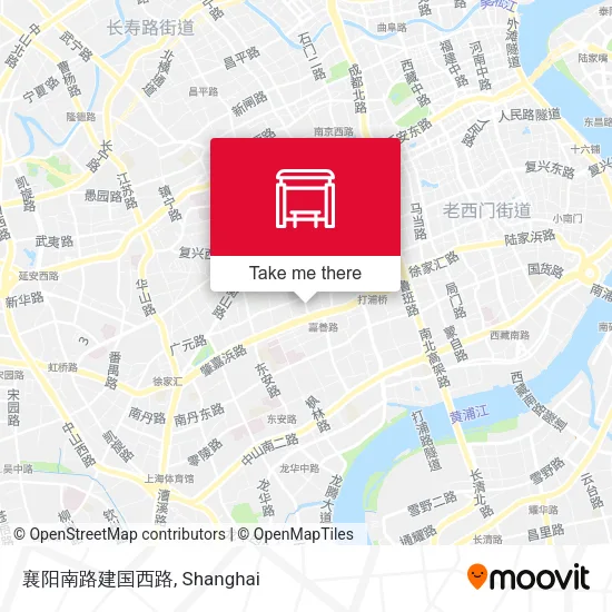 襄阳南路建国西路 map