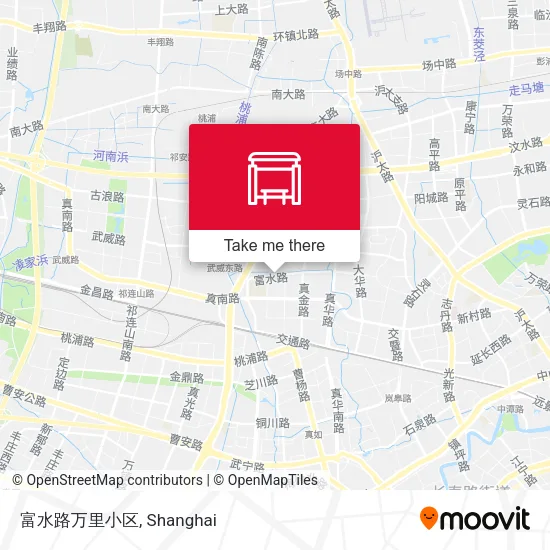 富水路万里小区 map