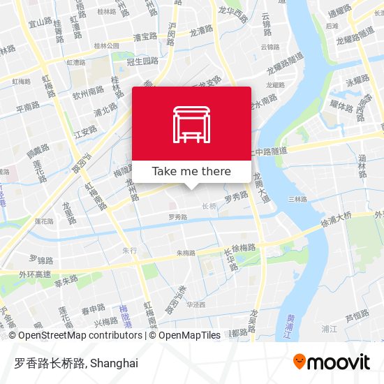 罗香路长桥路 map