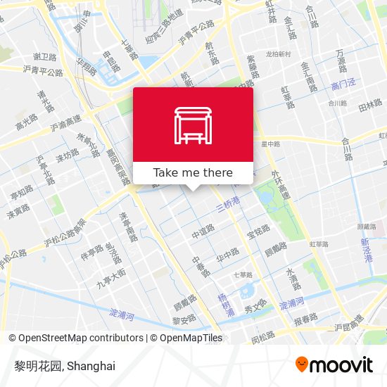 黎明花园 map
