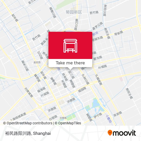 裕民路阳川路 map