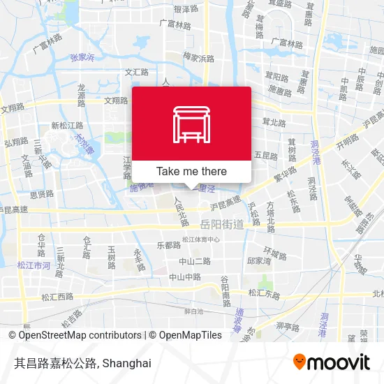 其昌路嘉松公路 map